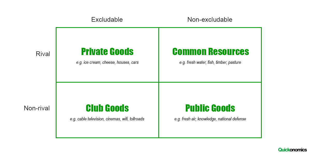 Public Goods, Private Goods